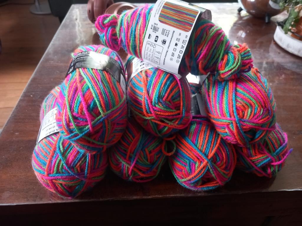 Schachenmayr Bravo Color Originals - Kleurrijk Garen, Hobby en Vrije tijd, Breien en Haken, Ophalen of Verzenden