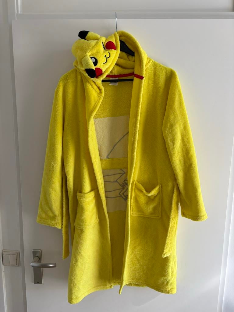 Pikachu Badjas Kinderen - Maat 11-12 jaar, Ophalen of Verzenden, Zo goed als nieuw, Jongen of Meisje
