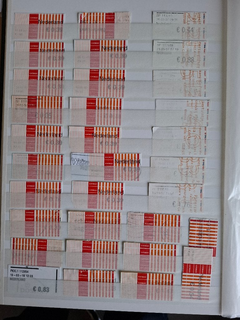 postzegels, Verzenden, Na 1940, Gestempeld