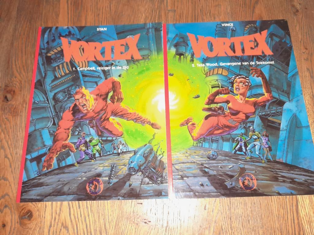 stripboeken, Vortex, Meerdere stripboeken, Ophalen of Verzenden, Gelezen