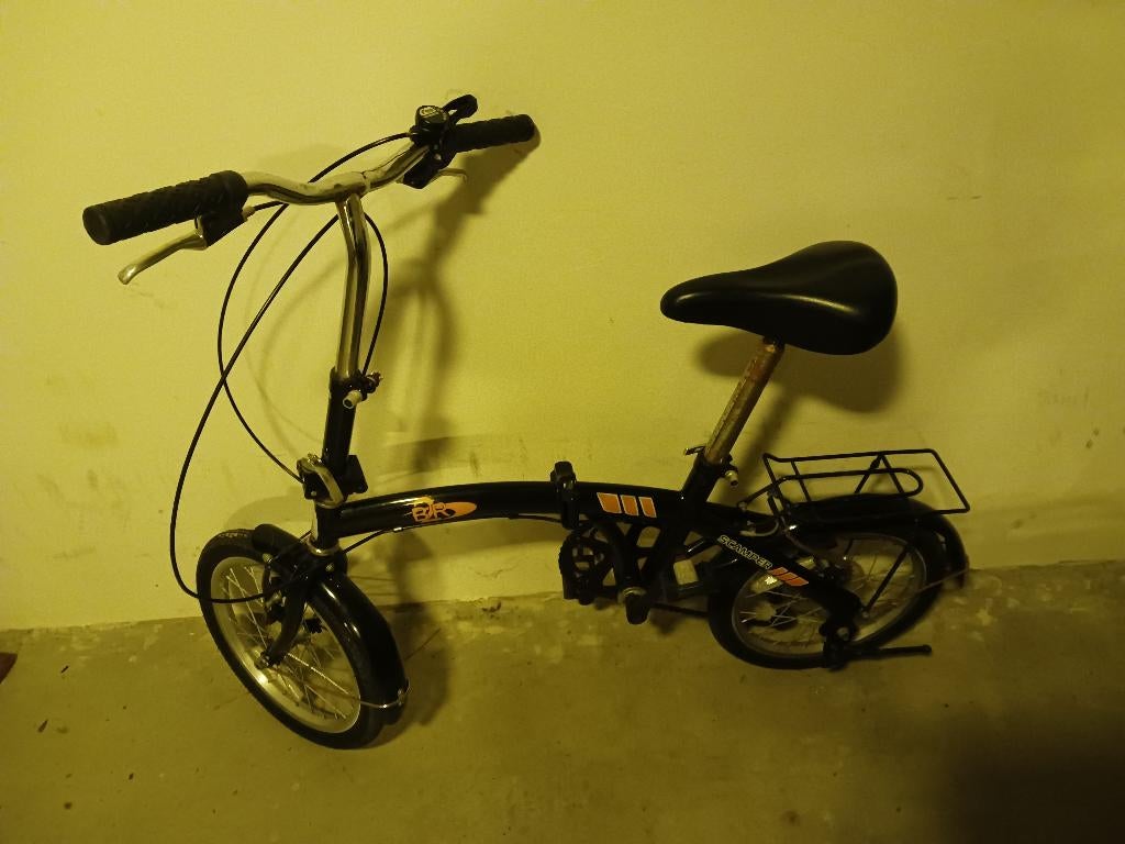 Vouwfiets 16 inch, Fietsen en Brommers, Fietsen | Vouwfietsen, Ophalen, Gebruikt, 16 tot 18 inch, Versnellingen