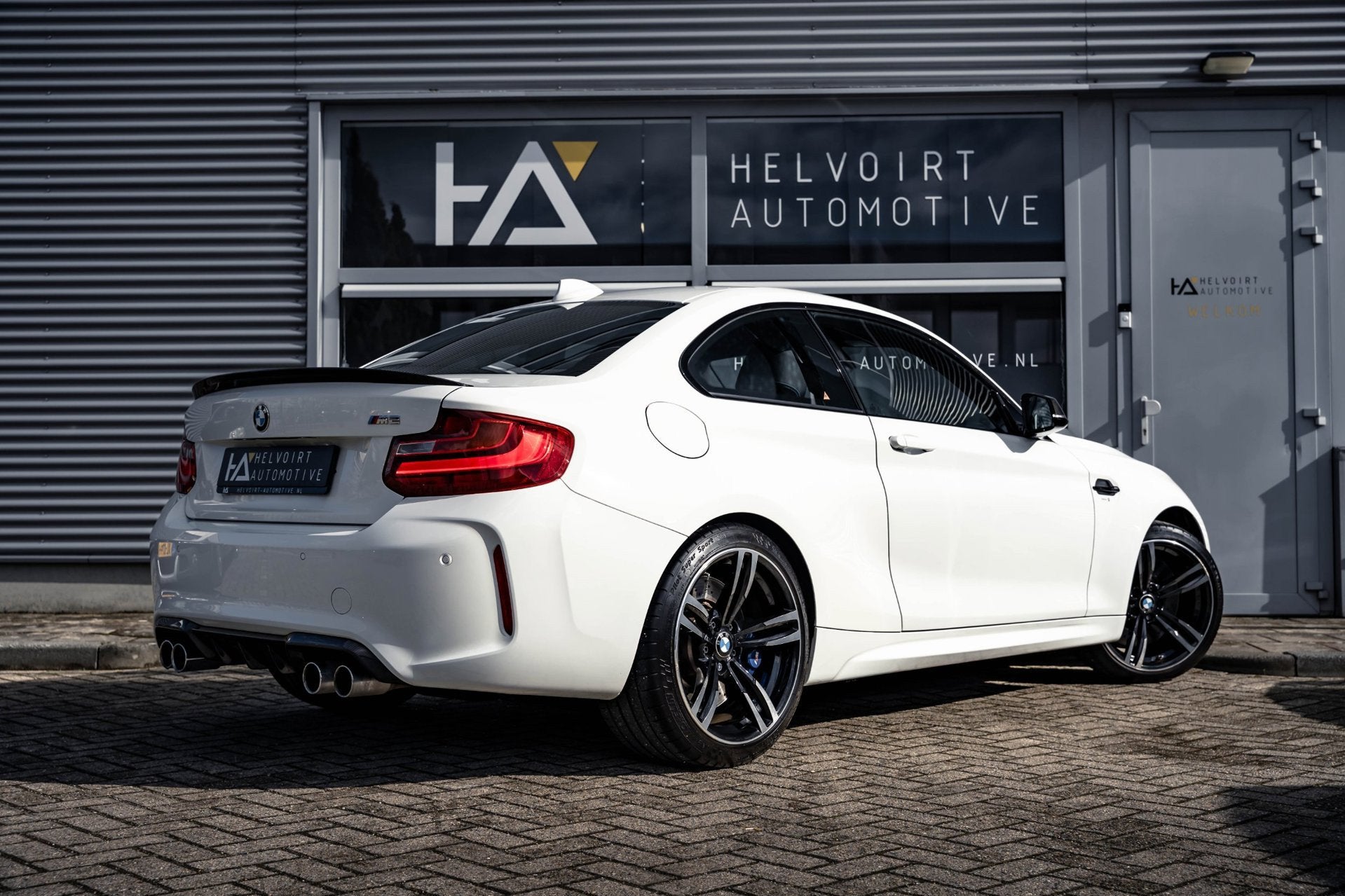 BMW 2-serie Coupé M2 DCT | CARBON | MEMORY | LEDER, Auto's, Achterwielaandrijving, Gebruikt, Wit, Leder