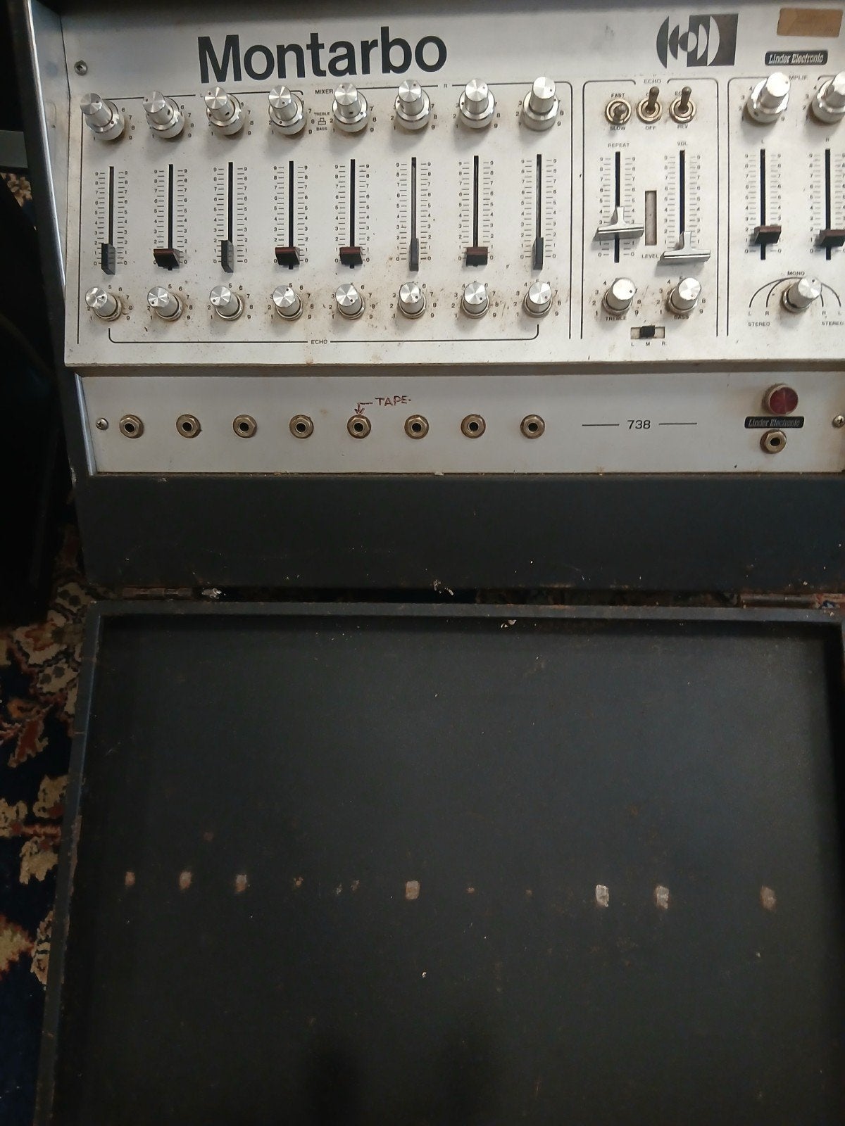 motarbo power mixer, Ophalen, Gebruikt, 5 tot 10 kanalen, Microfooningang