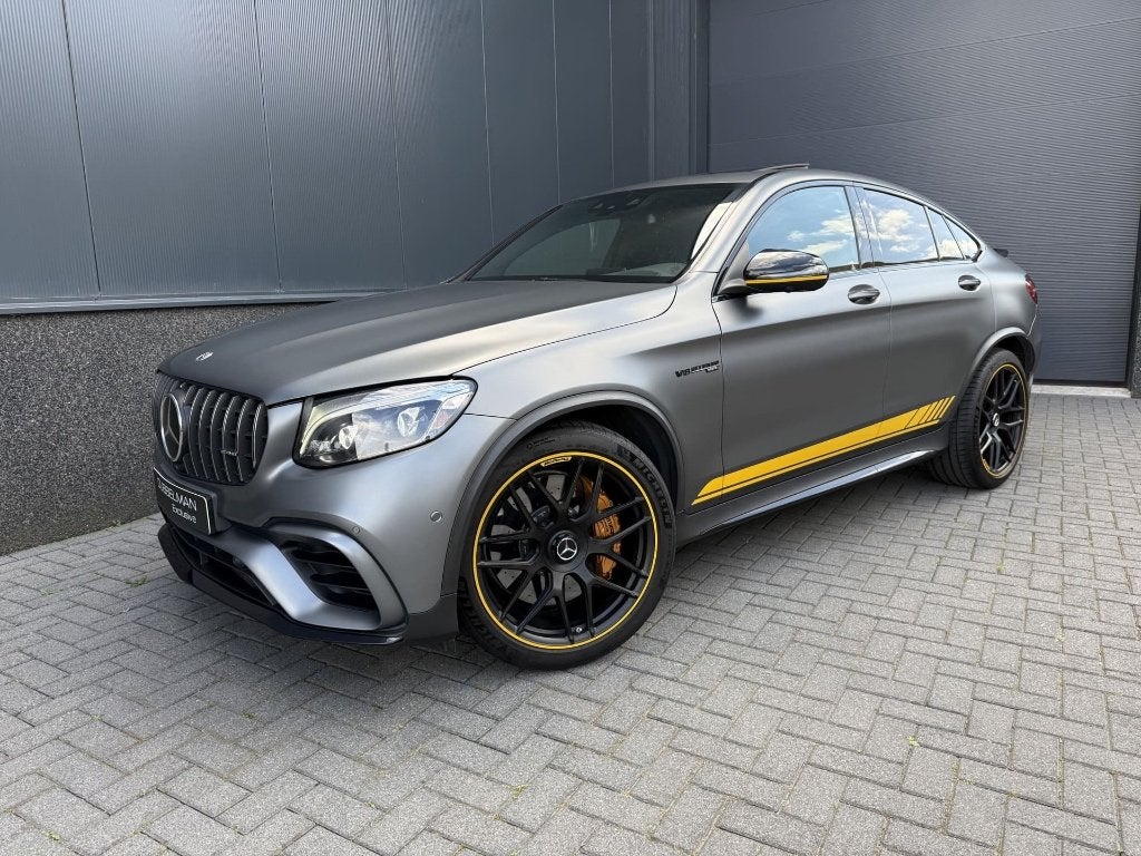 Mercedes-Benz GLC 63 S AMG Coupe Edition 1 | PPF | Keramisch, Auto's, Automaat, 510 pk, Leder, Bedrijf