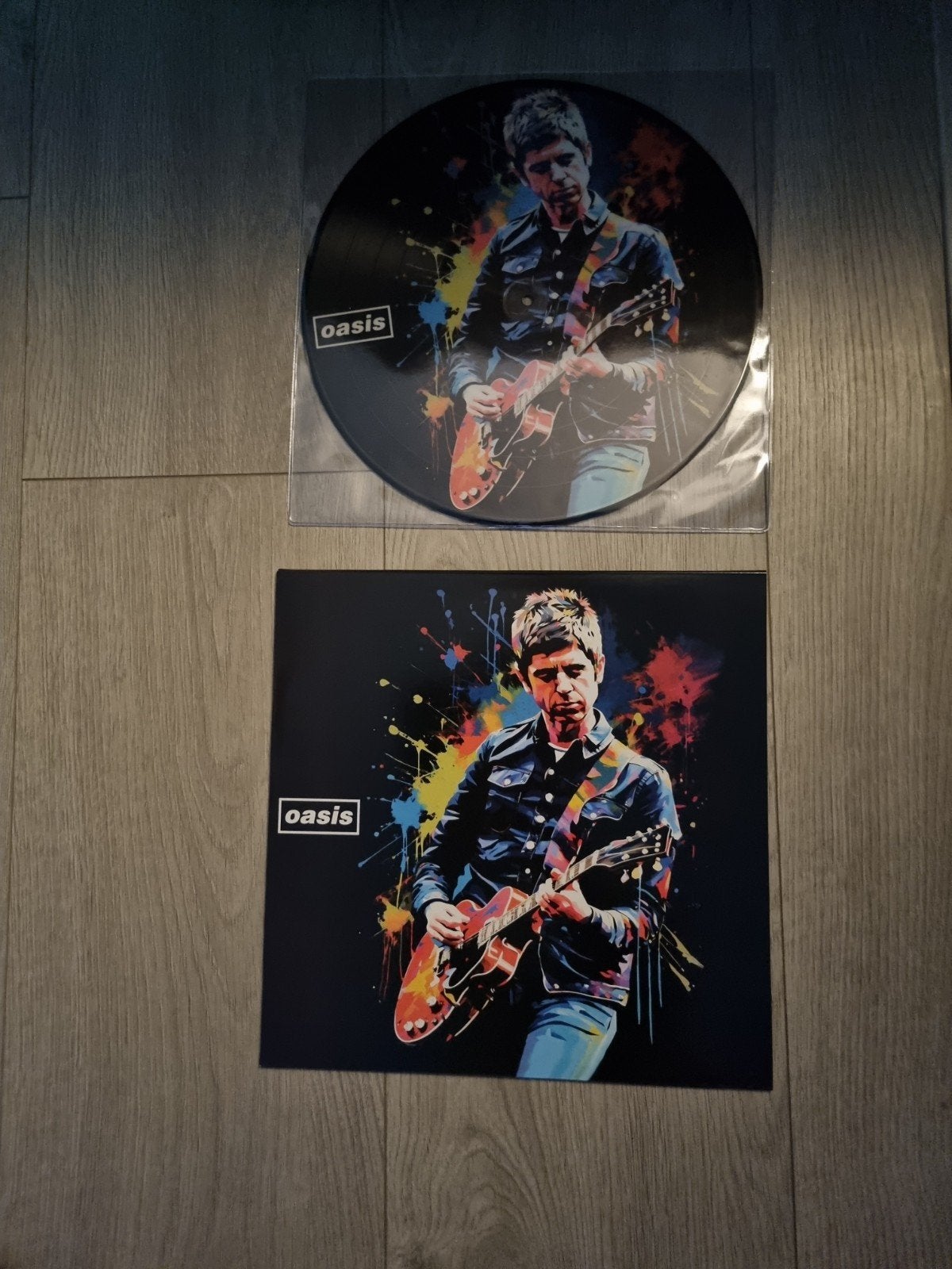 Picture disc van Oasis  : wonderwall  live, Ophalen of Verzenden, Zo goed als nieuw, 12 inch, Poprock