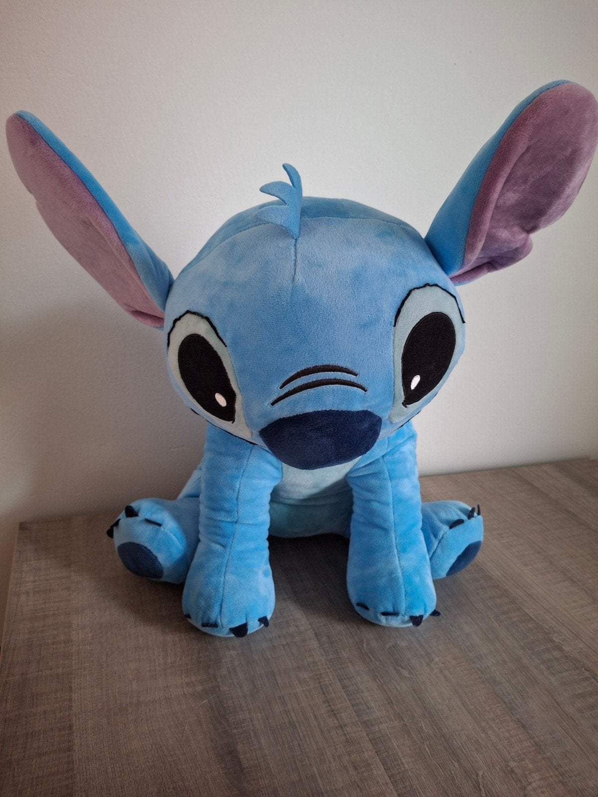 Grote blauwe Stitch knuffel 45 cm, Disney, Disney, Overige typen, Blauw