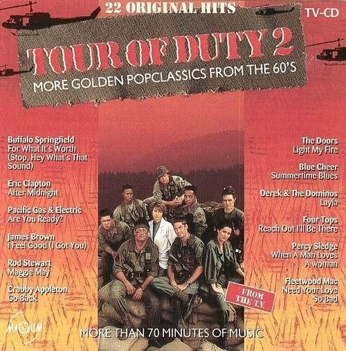 SALE--CD VARIOUS-Tour of Duty 2-More Golden Popc, Cd's en Dvd's, Cd's | Pop, Verzenden, Zo goed als nieuw