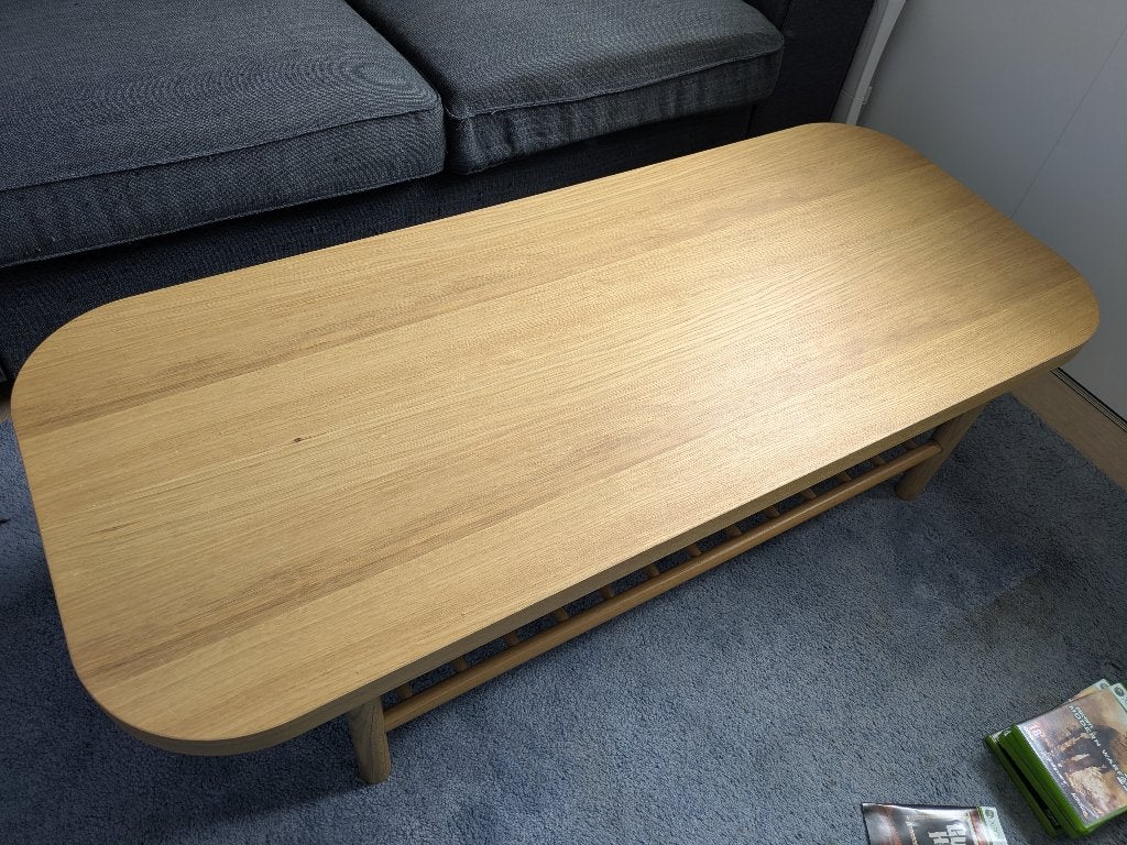 Salontafel LISTERBY Ikea, Huis en Inrichting, Tafels | Salontafels, Ophalen, 100 tot 150 cm, 50 tot 100 cm, Zo goed als nieuw