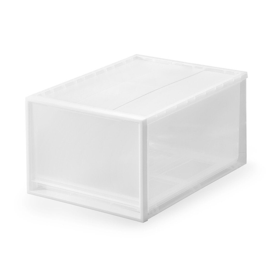 Muji Stapelbare Opbergbox (2 stuk) - W44 x D55 x H30 cm, Ophalen, 50 tot 100 cm, Zo goed als nieuw, 5 – 50