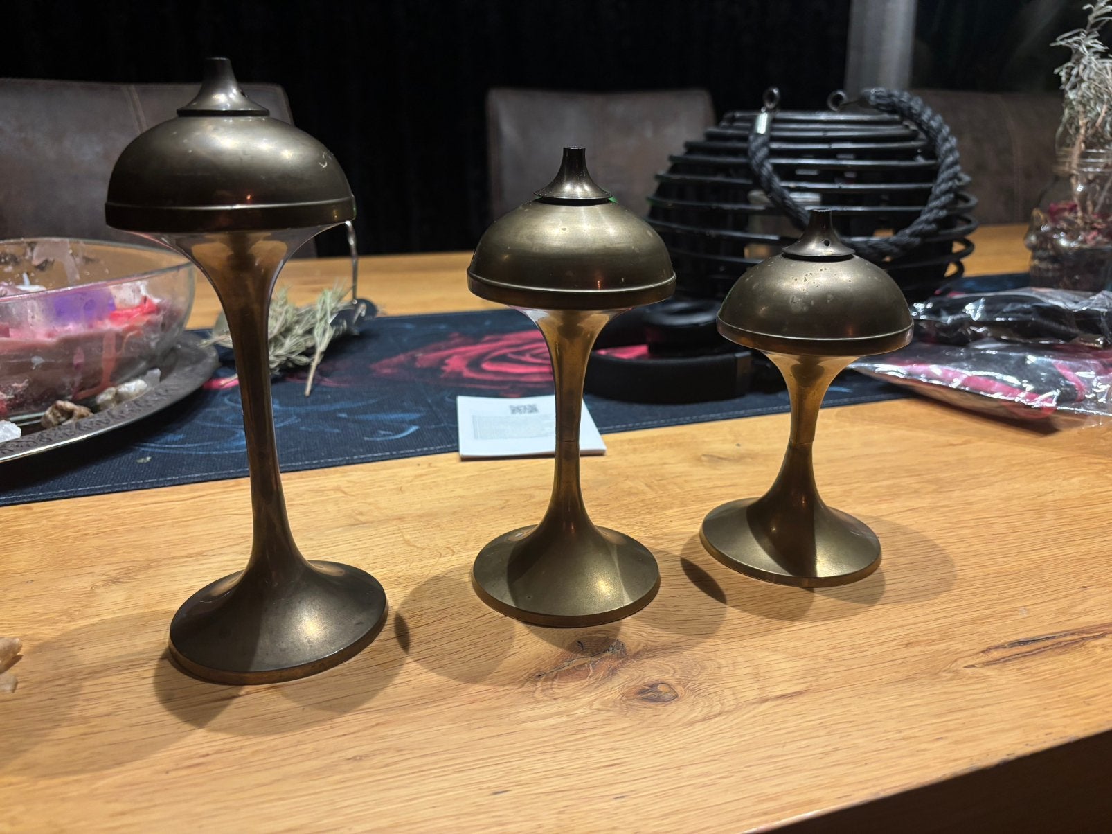 Olie lampen jaren 70, Antiek en Kunst, Ophalen