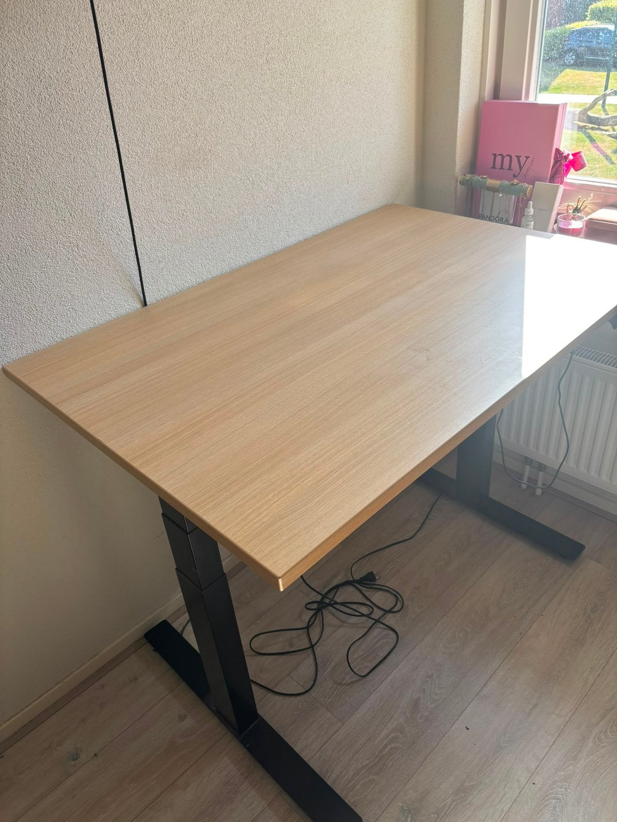 Gratis DEFECT Sta/zit bureau (120x80), Ophalen, Zo goed als nieuw