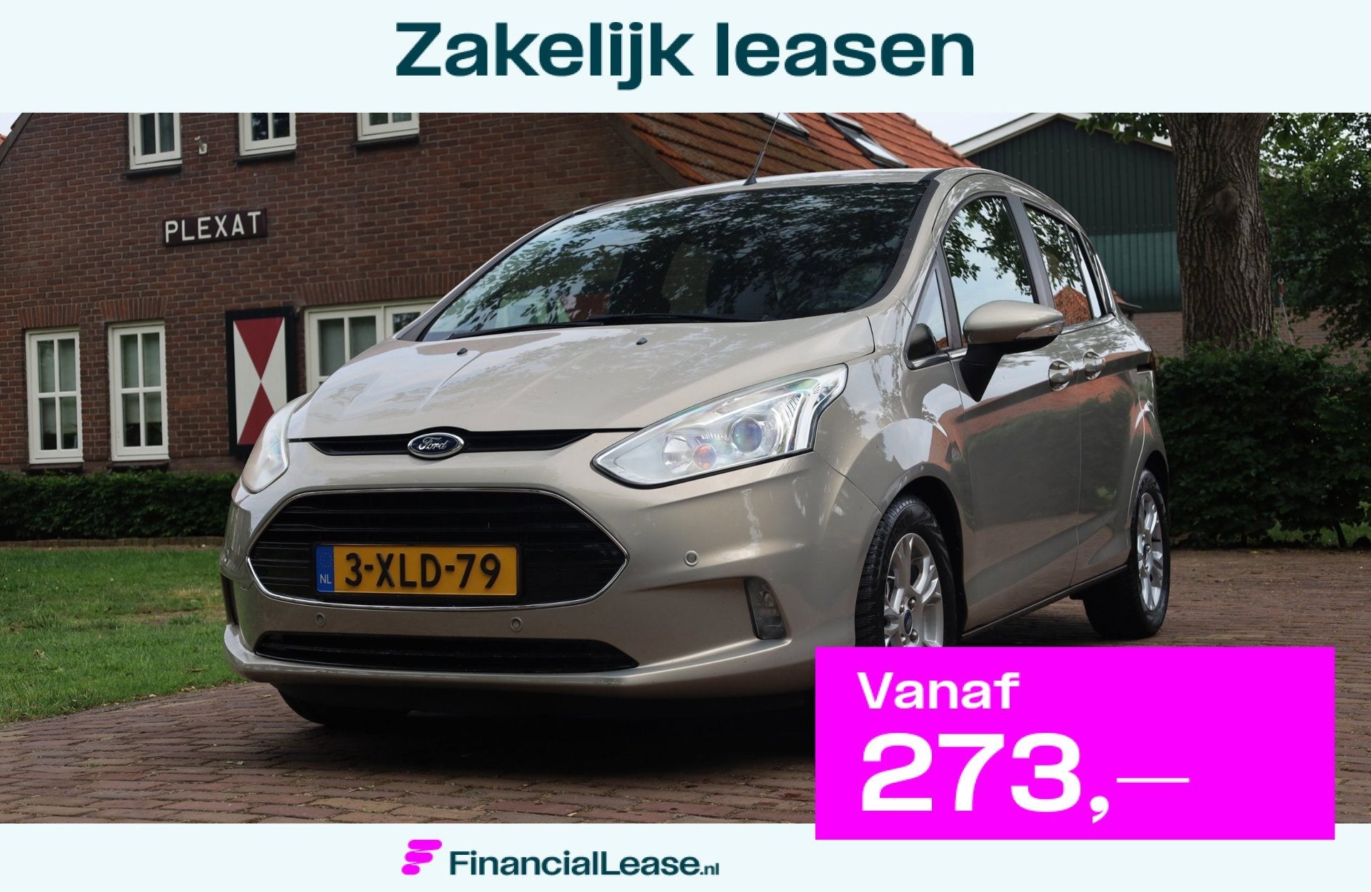 Ford B-Max 1.6 TI-VCT Titanium Aut. | Orig NL | Hoge Instap, Stof, Gebruikt, Zwart, 4 cilinders