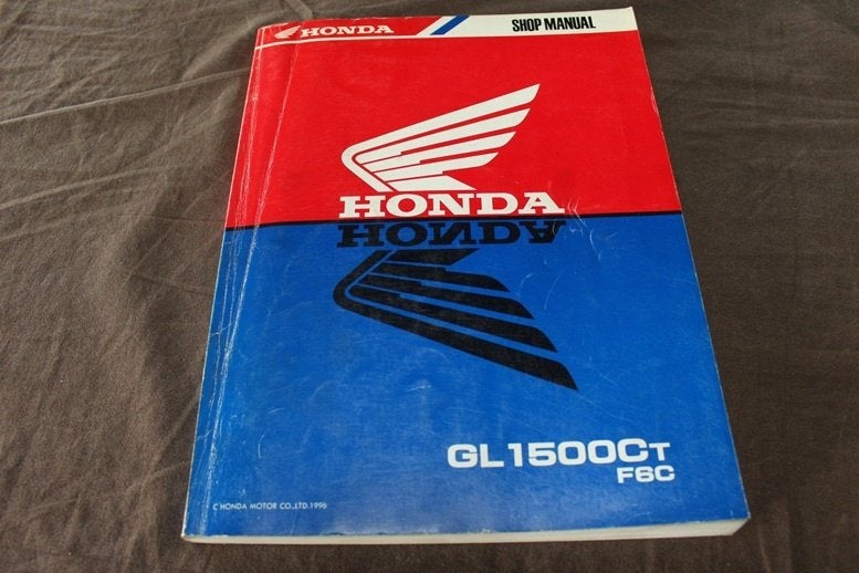 Honda GL1500 Ct 1996/ 1997 motorcycle service manual GL 1500, Ophalen of Verzenden, Honda