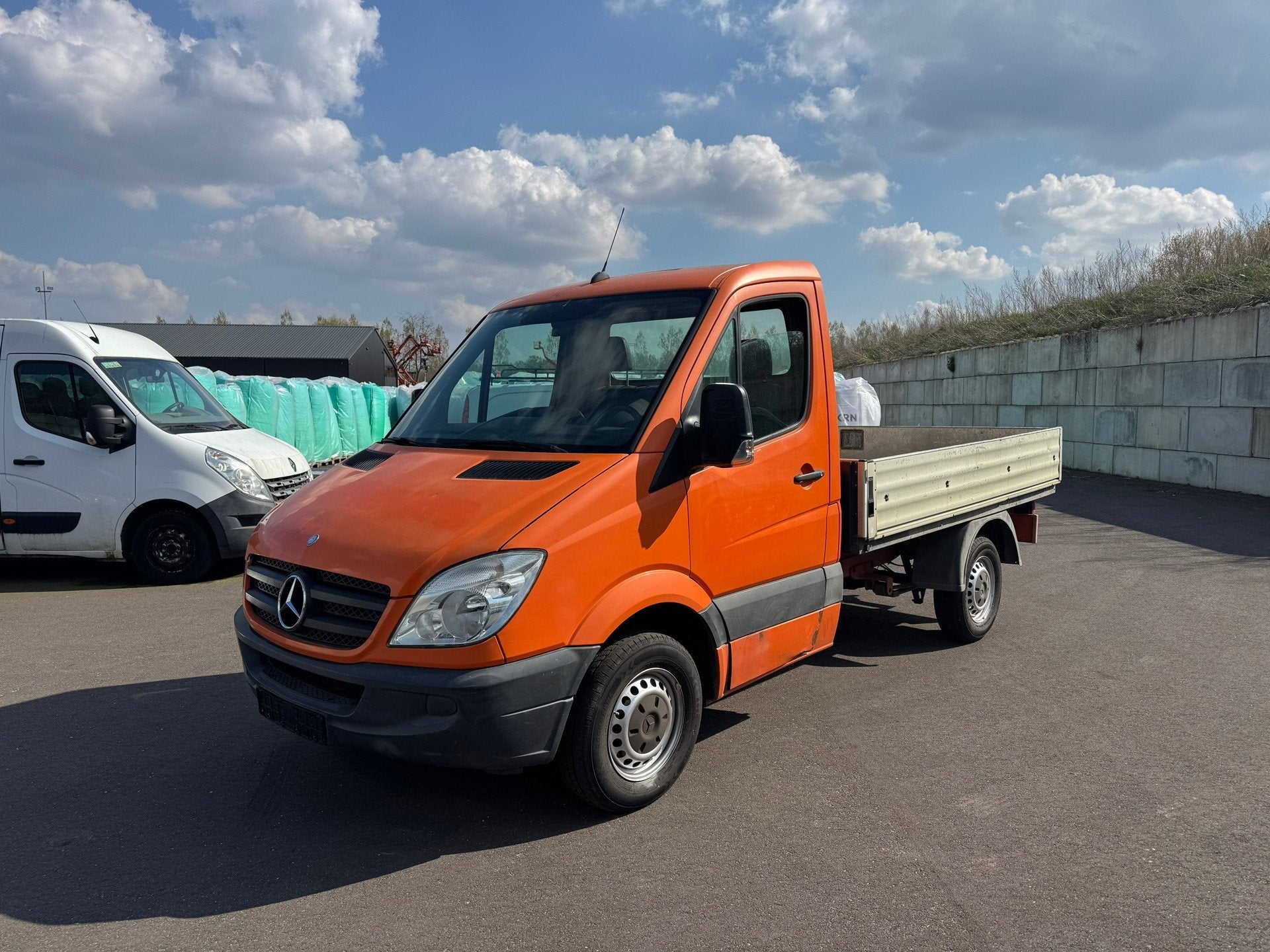 Mercedes-Benz Sprinter 211 2.2 CDI OPEN LAADBAK / SLECHTS 15, Auto's, Stof, Gebruikt, Zwart, Overige kleuren