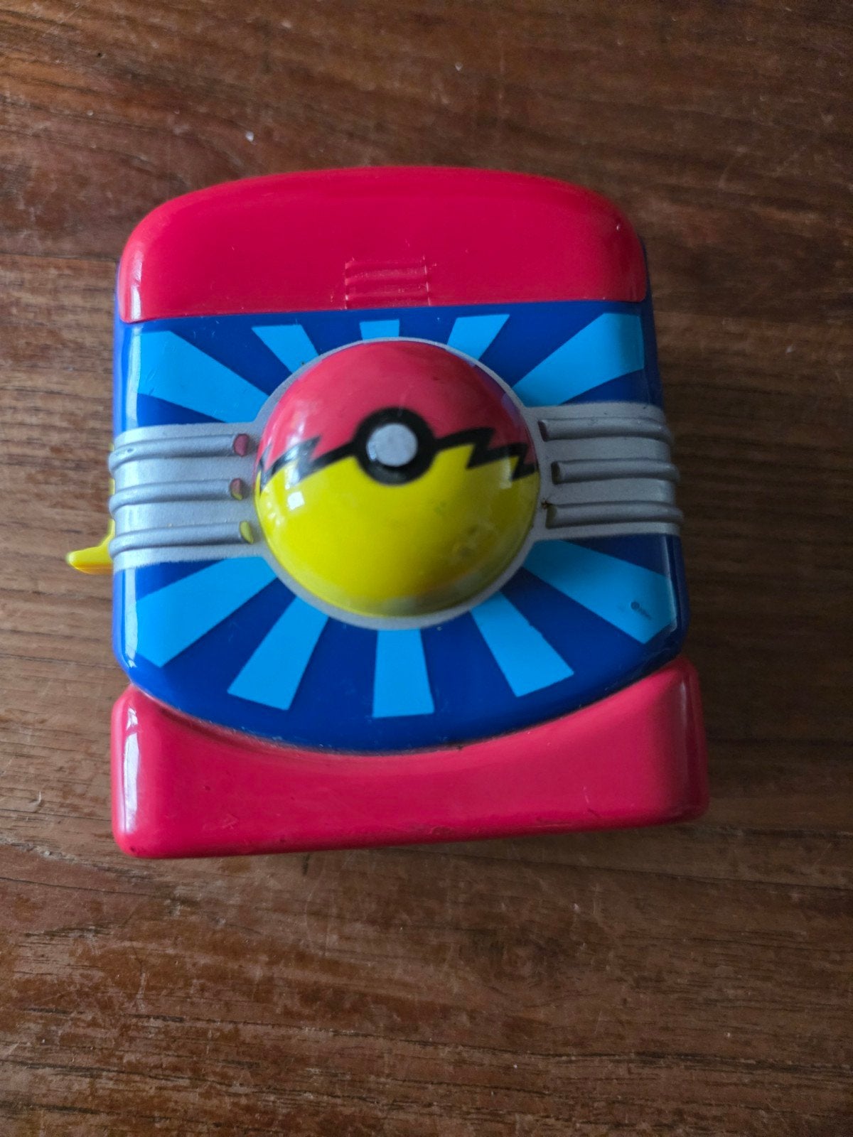 Vintage Pokémon Kaart Dispenser - Rood/Blauw, Ophalen of Verzenden, Gebruikt, Overige typen