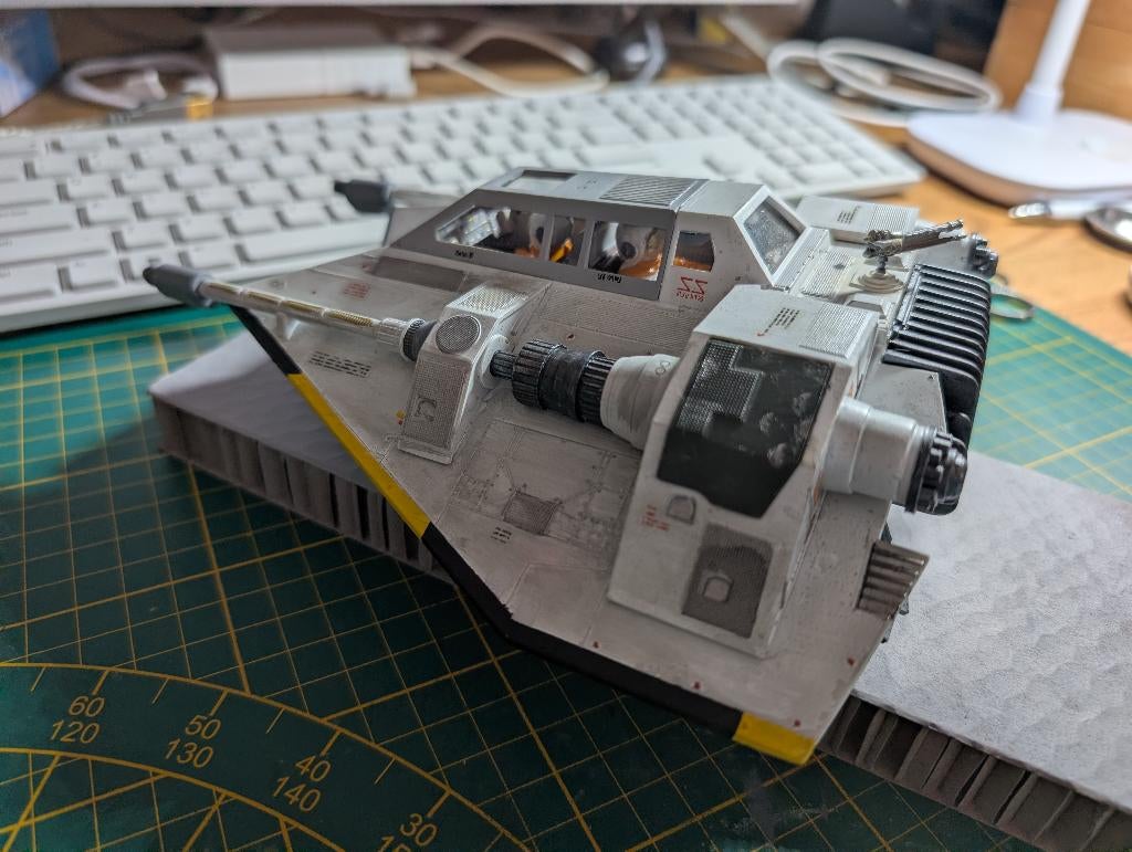Snowspeeder model afgebouwd orig. ERTL MPC, Verzamelen, Star Wars, Verzenden, Nieuw, Overige typen