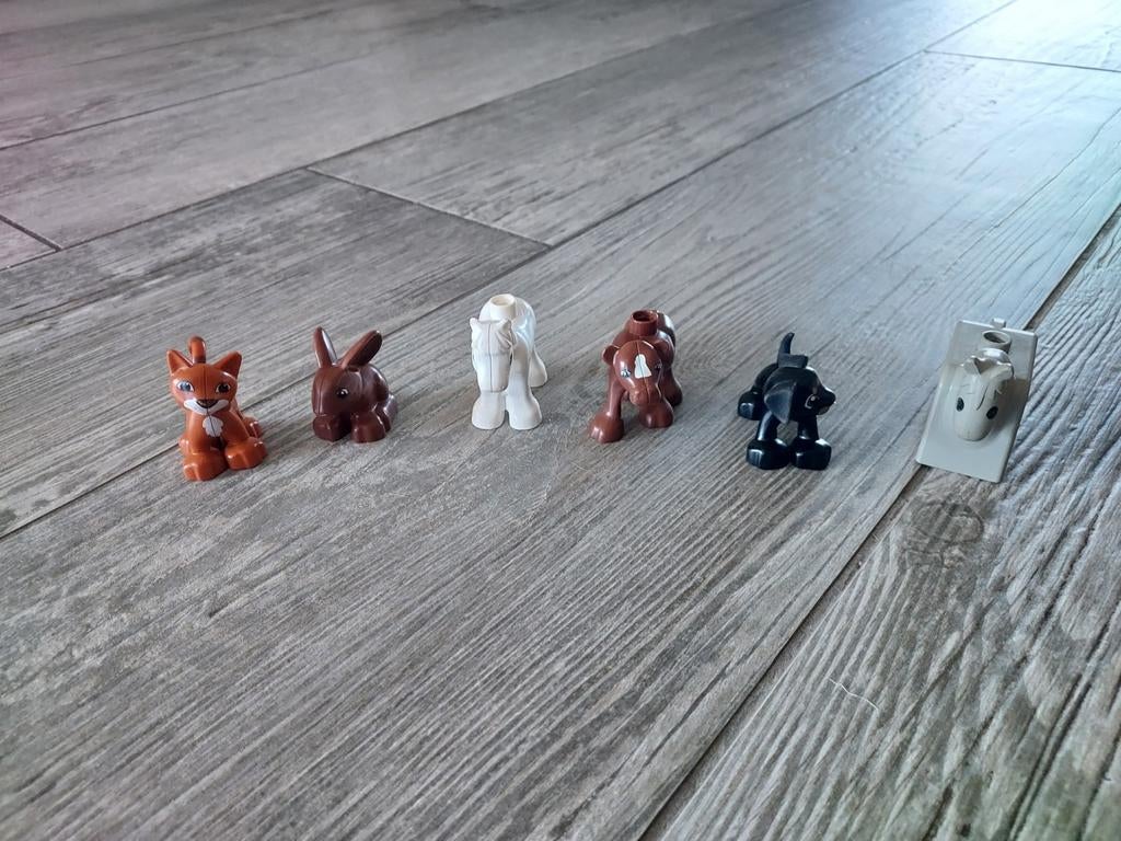 Duplo 6 dieren, Ophalen of Verzenden, Zo goed als nieuw, Accessoire, Duplo