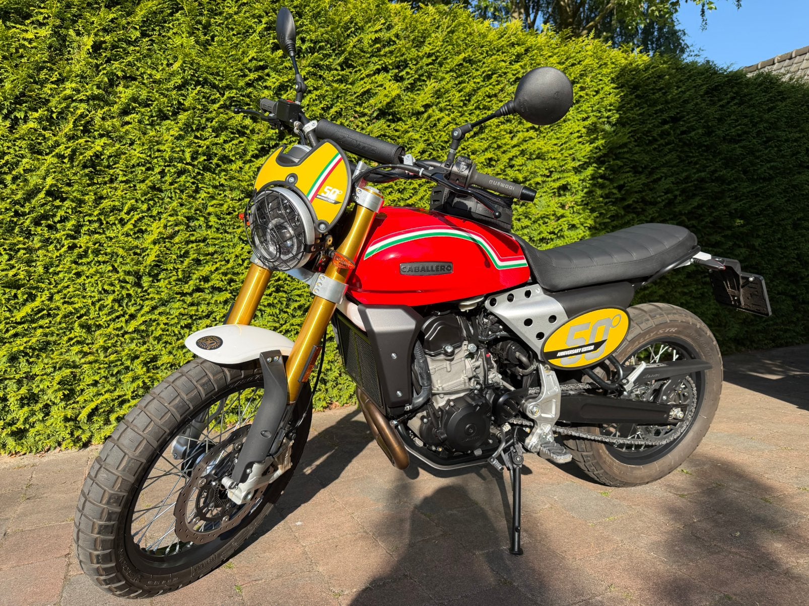 Fantic Caballero 500 special edition 1150 km Nieuwstaat, Nieuw, 449 cc, Particulier, Toermotor