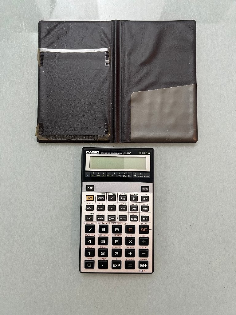 Casio calculator in top conditie, Ophalen, Zo goed als nieuw