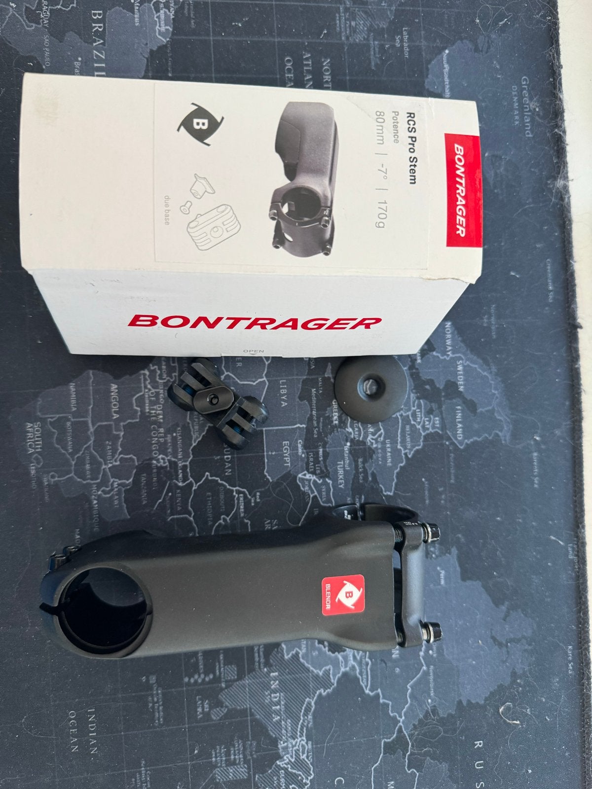 Bontrager RCR Pro Stem Trek 100mm - Zo goed als nieuw, Ophalen of Verzenden, Zo goed als nieuw, Racefiets, Stuur