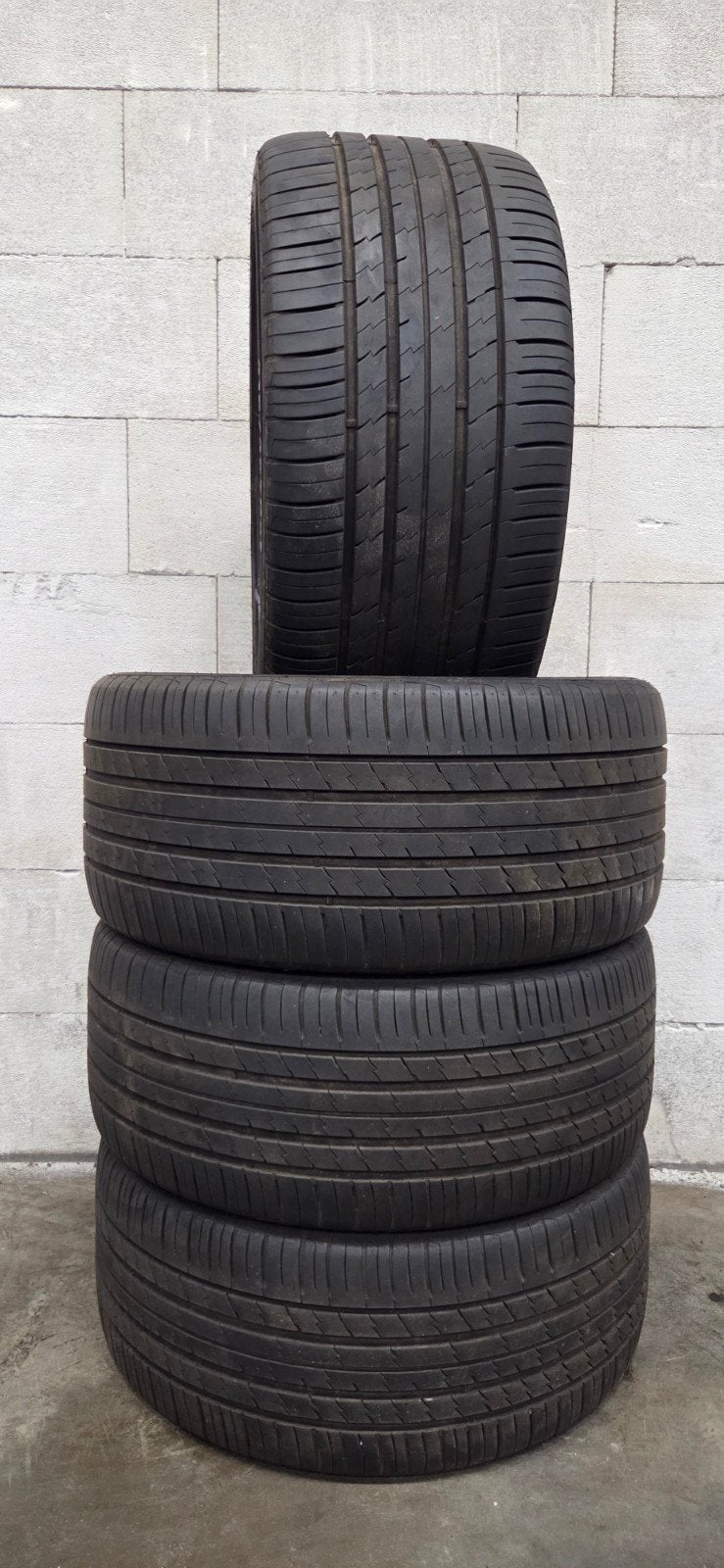 2x 275/40/R21 2x 315/35/R21 Tracmax zomerbanden 5.5mm, Gebruikt, Band(en), V, Personenwagen