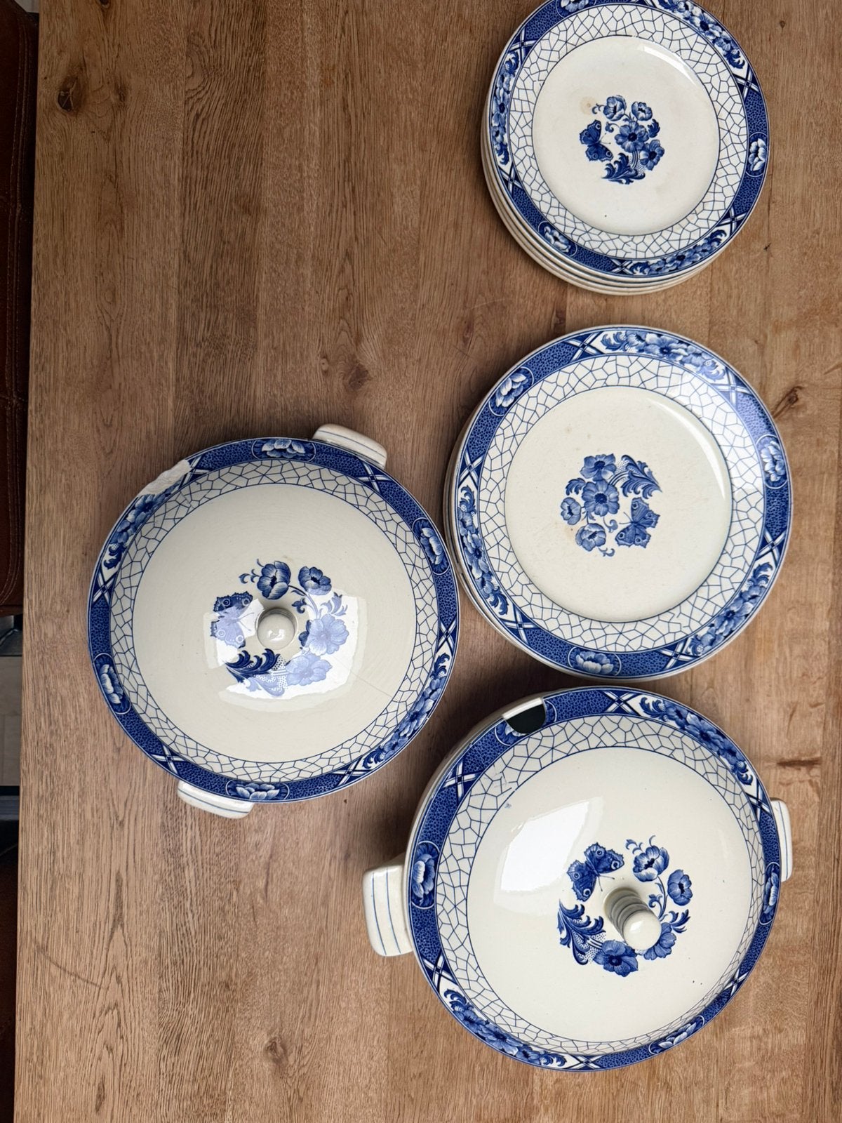 Servies – Boche Frères, Ophalen of Verzenden