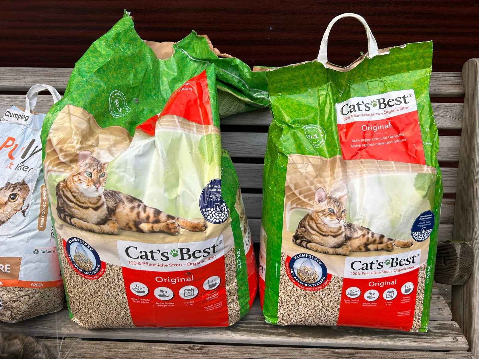 Kattengrit korrels kattenbak cat’s Best 20 kilo, Ophalen, Nieuw, Gesloten
