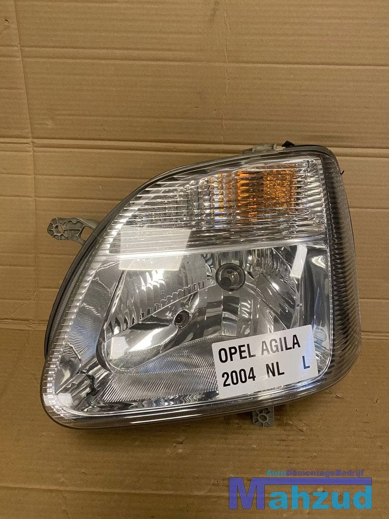 OPEL AGILA 1 Links koplamp 2000-2007, Gebruikt, Opel Automobile GmbH, Ophalen of Verzenden, Kontakt@opel-infoservice.de