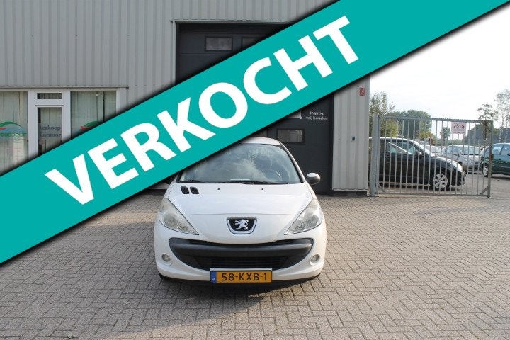 Peugeot 206 + 1.4 XS LPG G3, Auto's, Voorwielaandrijving, Stof, 4 cilinders, Wit