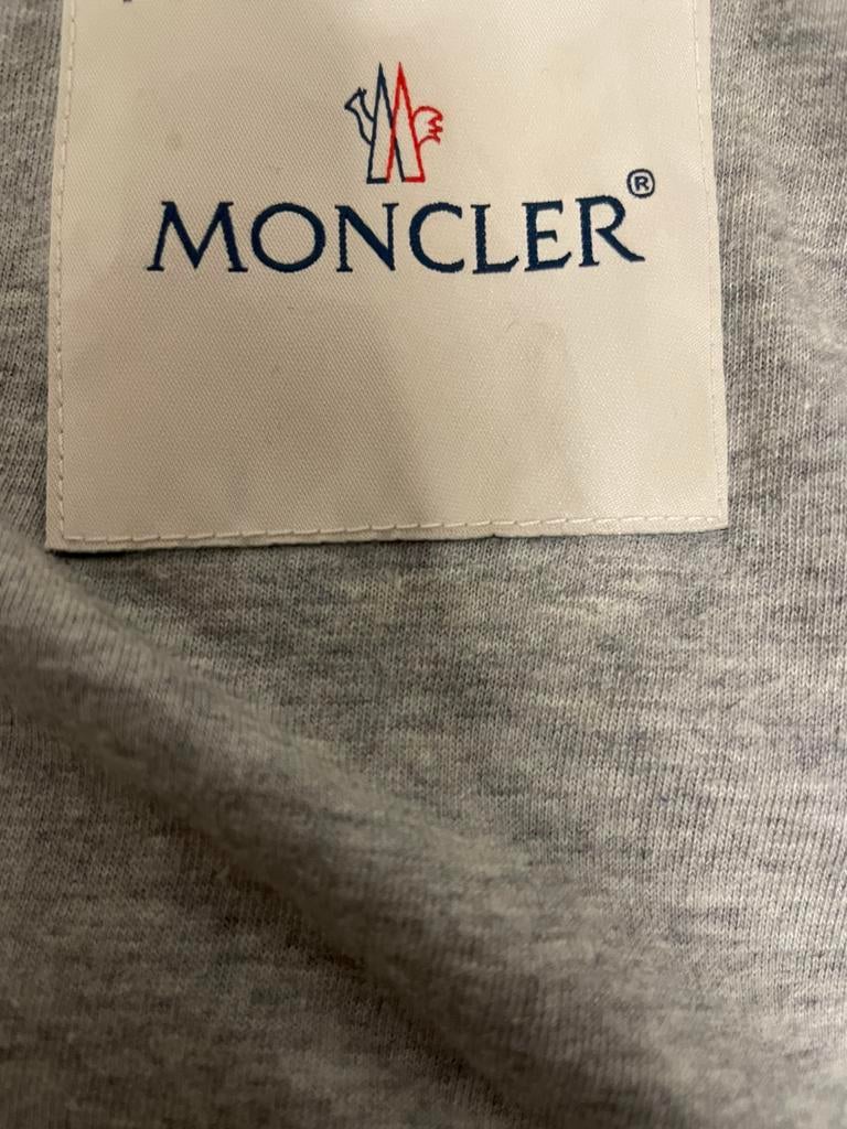 Moncler zomerjas, Blauw, Overige maten, Ophalen of Verzenden, Zo goed als nieuw
