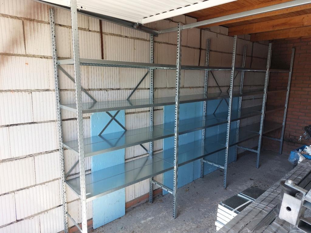 Nieuw!! Legborden stelling, max 200 kg per legbord., Ophalen