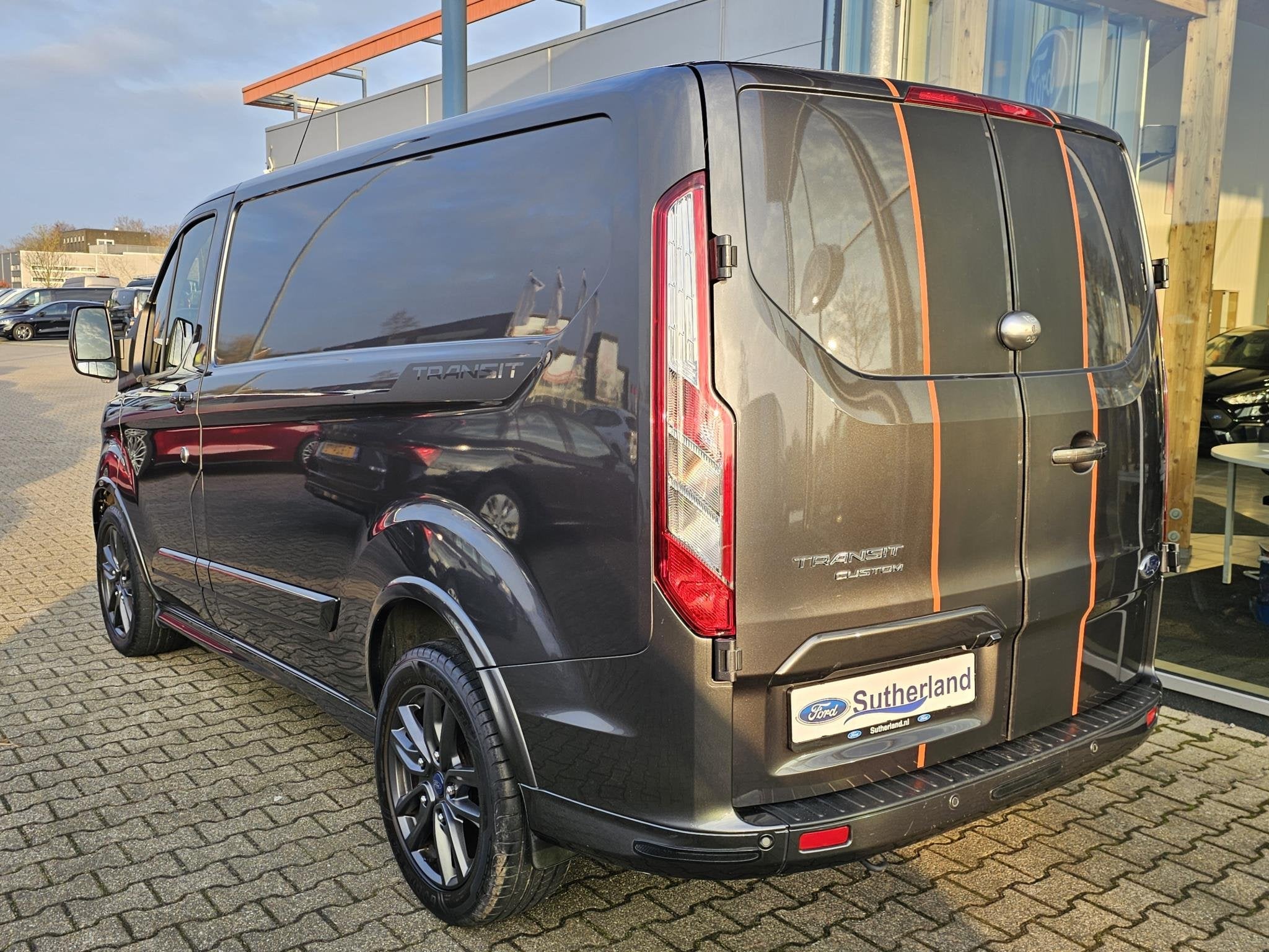 Ford Transit Custom 320 2.0 TDCI L1H1 Sport | SCI | 185pk Au, 15 km/l, Leder en Stof, Origineel Nederlands, Bedrijf