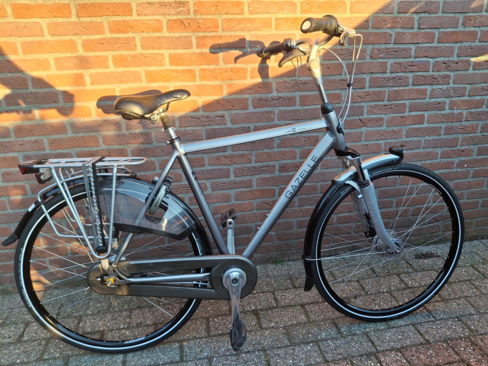 Gazelle Paris Plus, Ophalen, Gebruikt, Versnellingen, 57 tot 61 cm