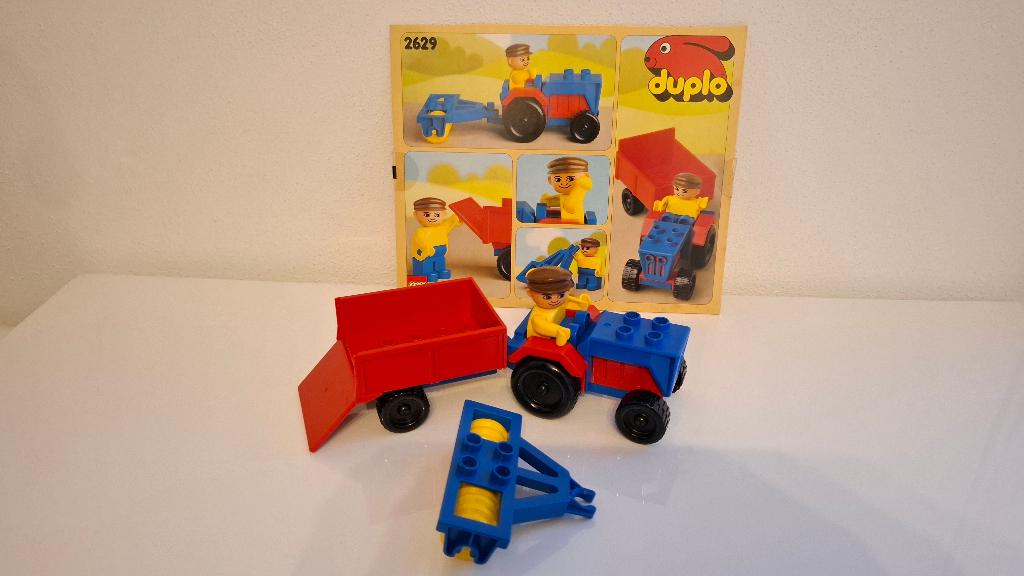 Duplo tractor, Ophalen, Zo goed als nieuw, Duplo