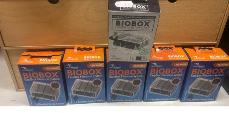 19x Tecatlantis Biobox size S Recharche filters, Ophalen of Verzenden, Nieuw, Filter, Overige merken