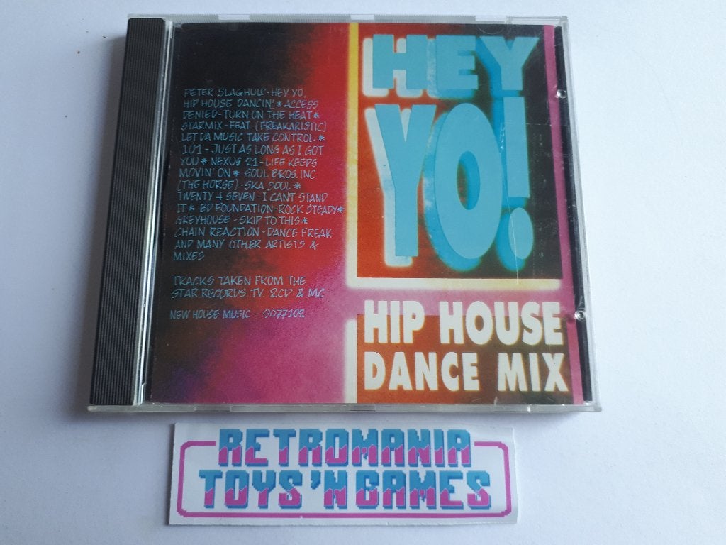 cd house - hey yo! hip house dance mix, Verzenden, Zo goed als nieuw, Overige genres