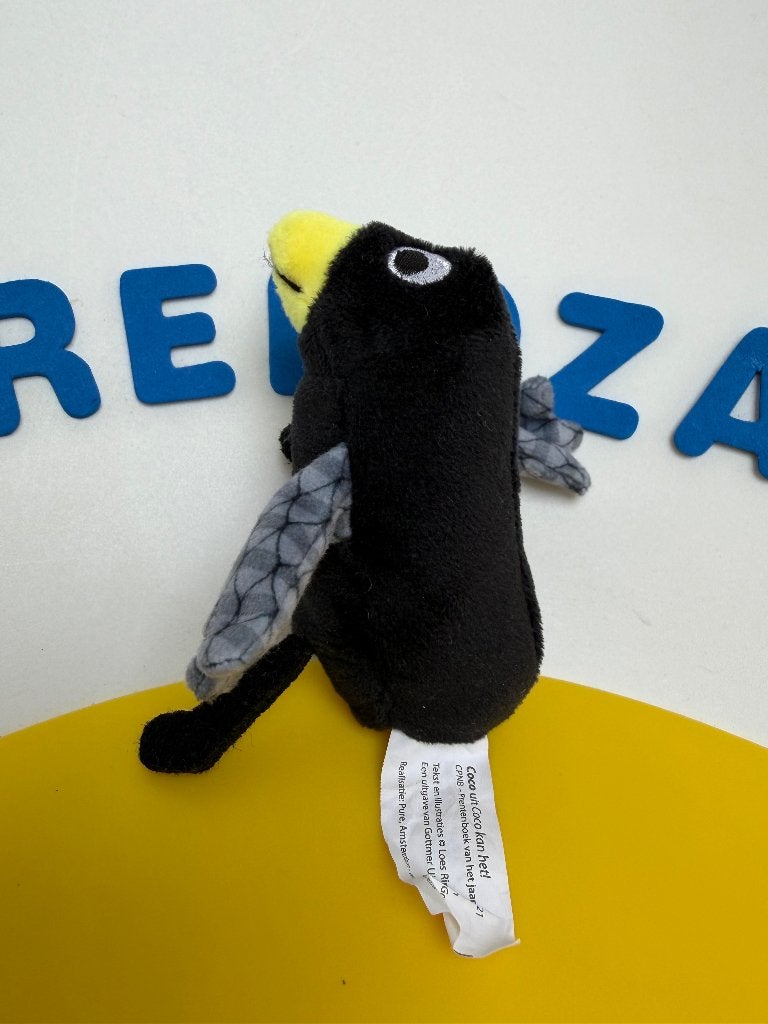 K3337 COCO kan het vingerpopje vogel raaf, Ophalen of Verzenden, Zo goed als nieuw, Overige typen