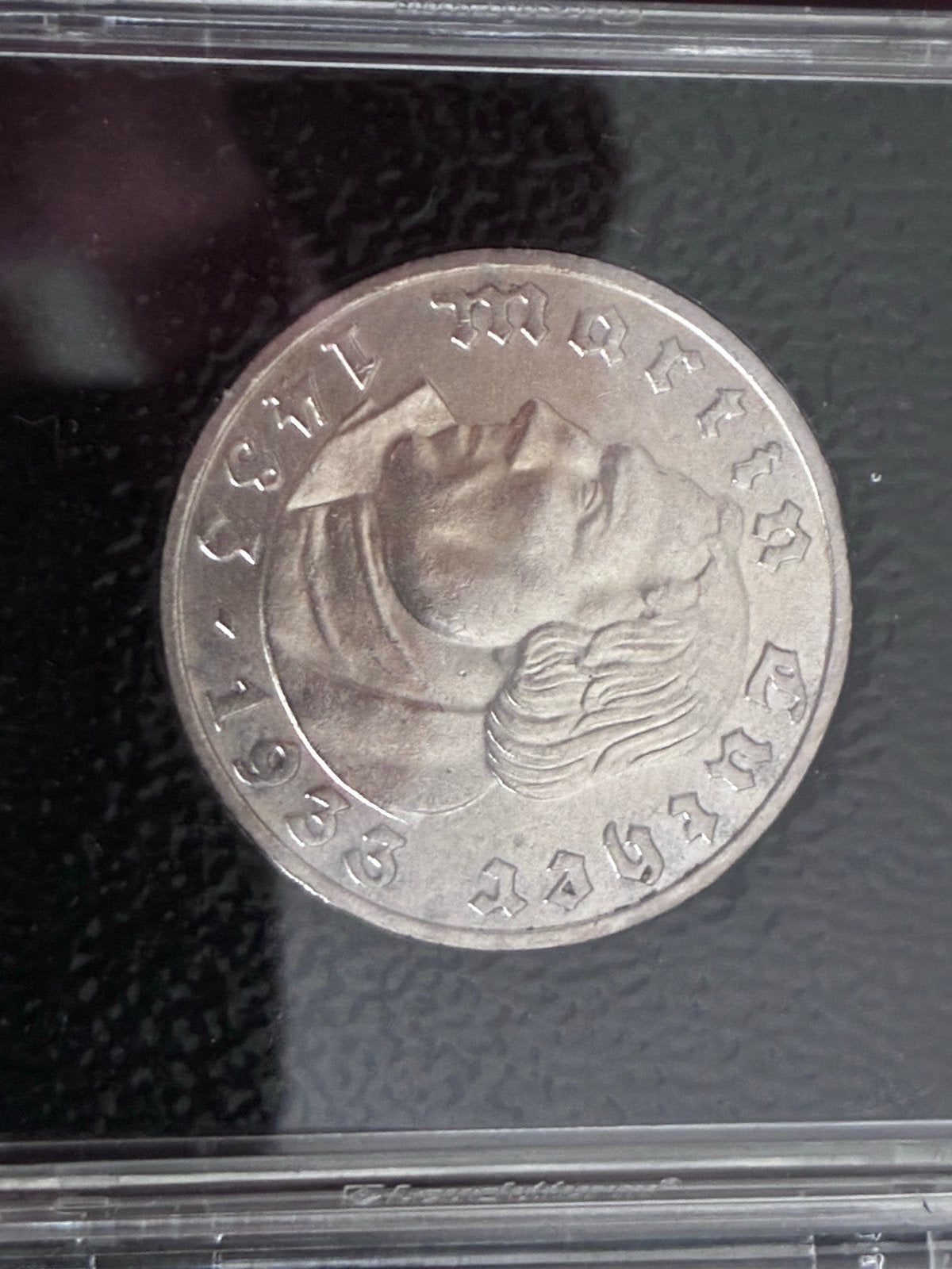 5 Reichsmark Martin Luther D zilveren munt 1933, Ophalen of Verzenden, Duitsland, Losse munt, Zilver