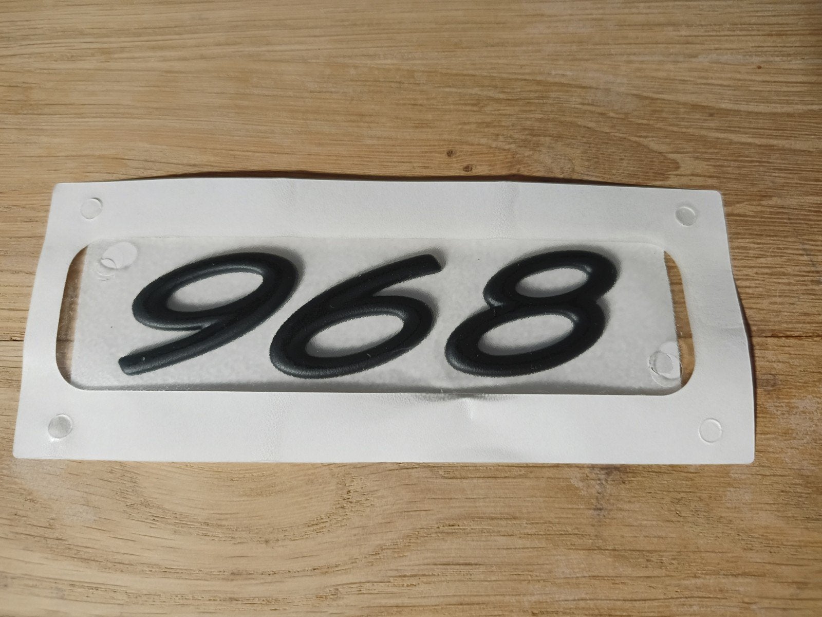 Porsche 968 origineel embleem., Auto diversen, Ophalen of Verzenden
