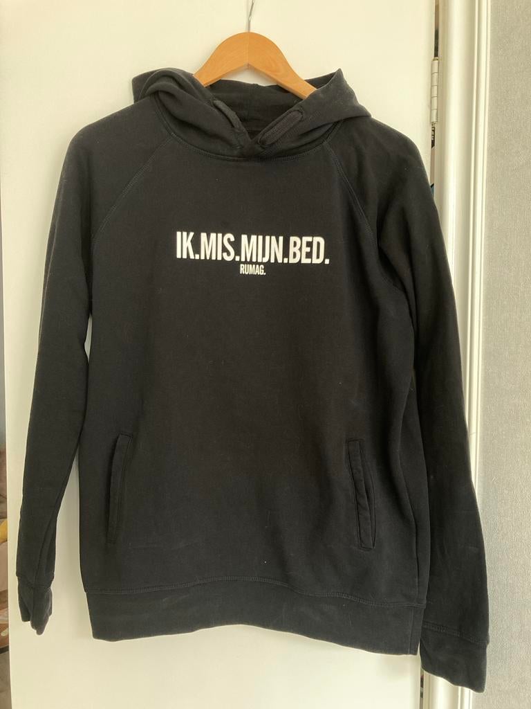 Rumag hoody "Ik mis mijn bed “ maat S, Ophalen of Verzenden, Zo goed als nieuw