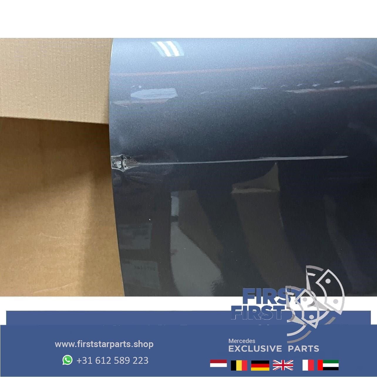 H247 GLA DEUR PORTIER GRIJS LINKS VOOR Mercedes GLA Klasse 2, Gebruikt, -, Deur, Voor