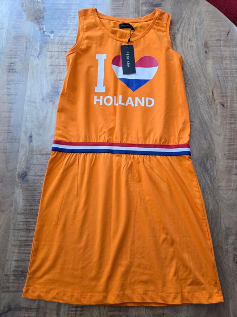 Nieuwe Pescara oranje wk voetbal jurk maat S, Kleding | Dames, Jurken, Pescara, Nieuw, Oranje, Ophalen of Verzenden