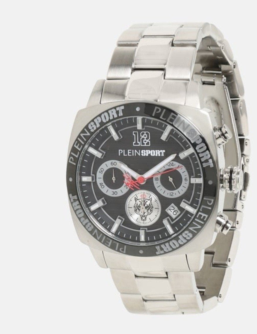 Philipp Plein Sport Chronograaf Horloge - Nieuw, Overige merken, Staal, Staal, Polshorloge