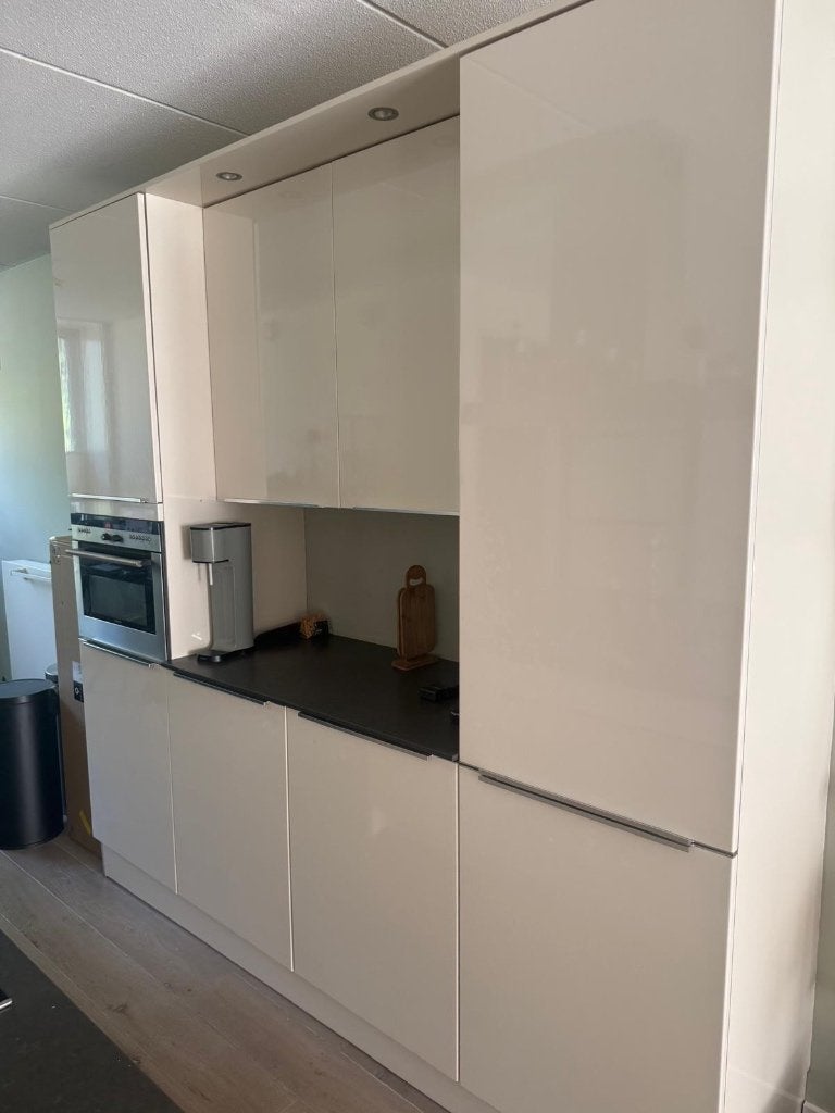 ✨ DESIGN KEUKEN MET KOOKEILAND +APPARATUUR   ✨, Huis en Inrichting, Keuken | Complete keukens, Ophalen, Wit, Met kookeiland, Dubbelwandige keuken