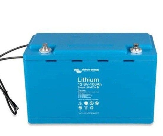 Victron Energy Lithium 12.8V-100Ah Smart LiFePO4 Accu, Ophalen, Zo goed als nieuw