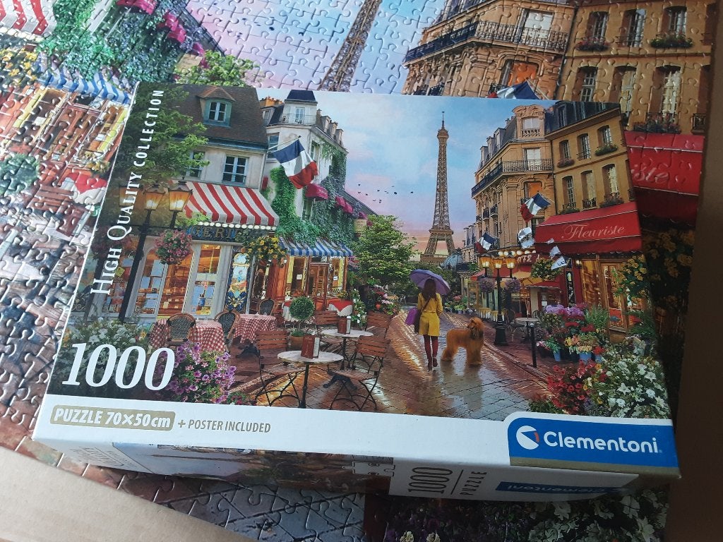 Clementoni puzzel compleet, Ophalen of Verzenden, 500 t/m 1500 stukjes, Zo goed als nieuw, Legpuzzel