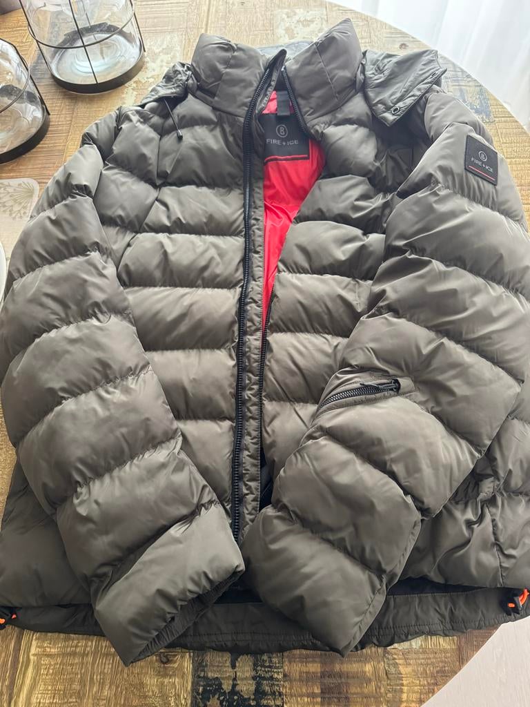 Fire & Ice Winter Ski Jas By Bogner Maat XL, Ophalen of Verzenden, Zo goed als nieuw, Maat 56/58 (XL), Groen