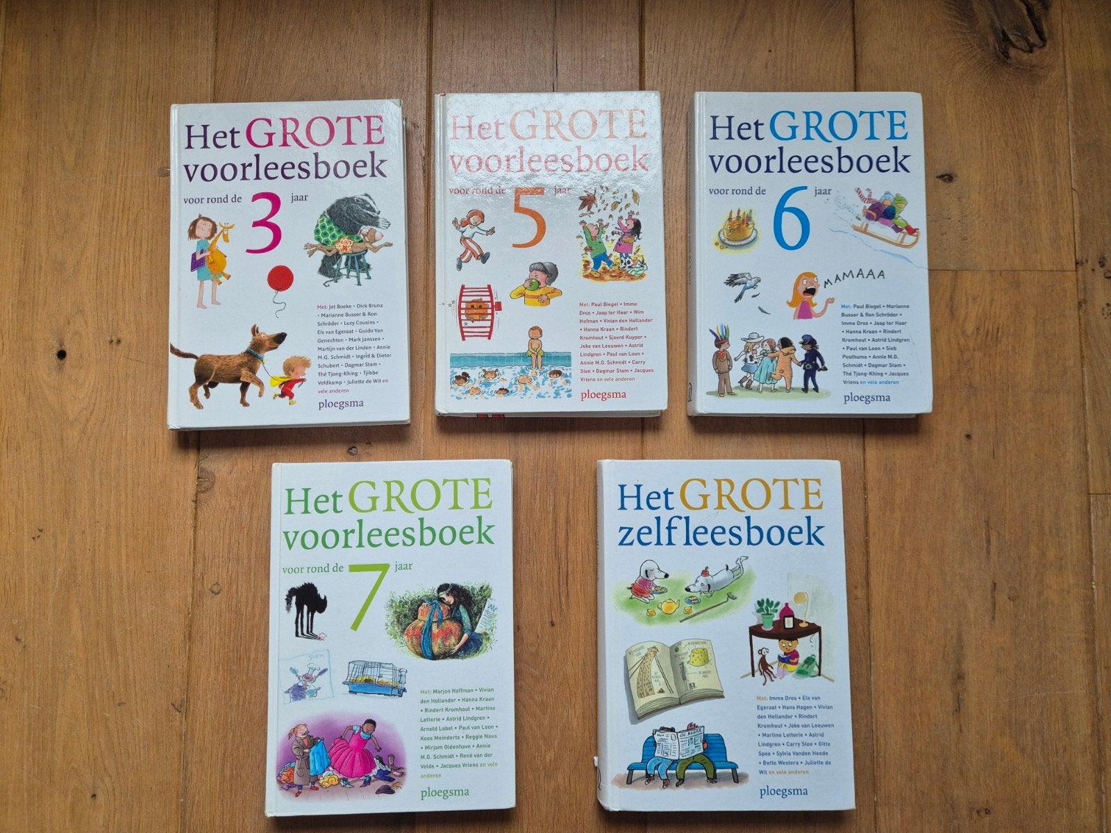 Het grote voorleesboek 3, 5, 6, 7 jaar + Het zelfleesboek, Ophalen, Fictie algemeen, Voorleesboek