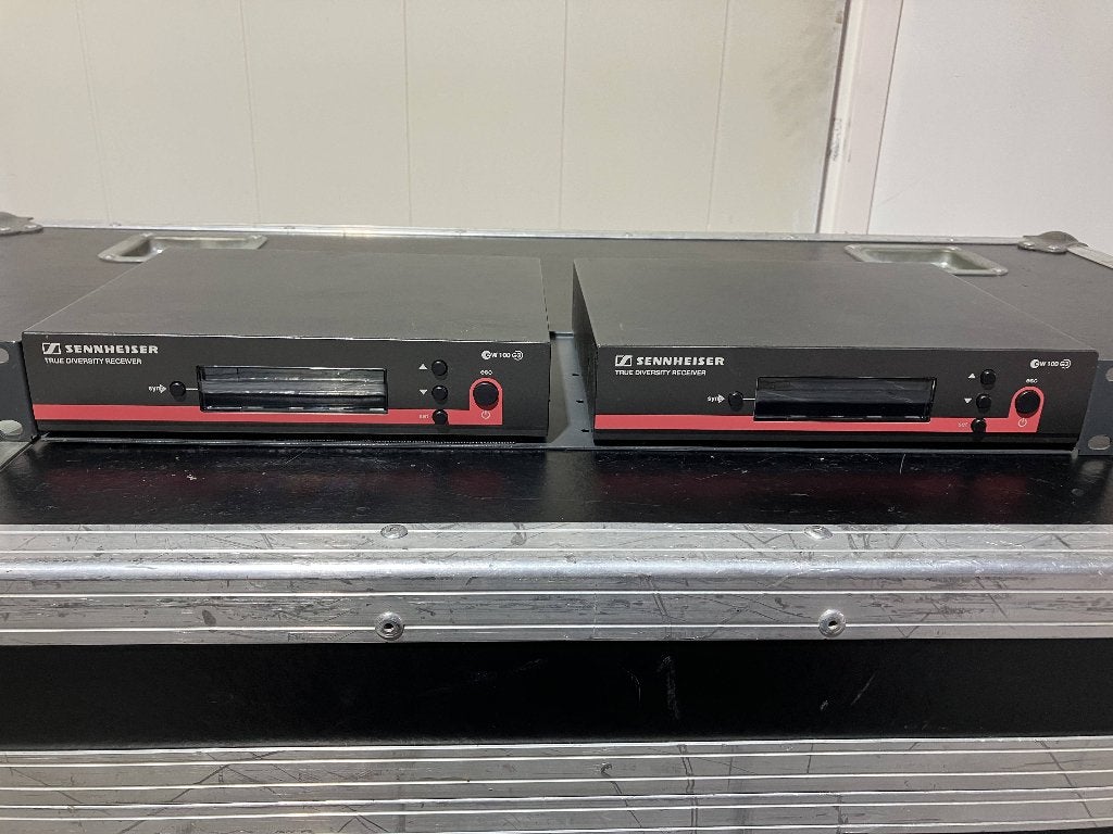 Sennheiser EW100 G3 ontvangers + beltpacks B-band 626-668MHZ, Muziek en Instrumenten, Ophalen of Verzenden, Zo goed als nieuw