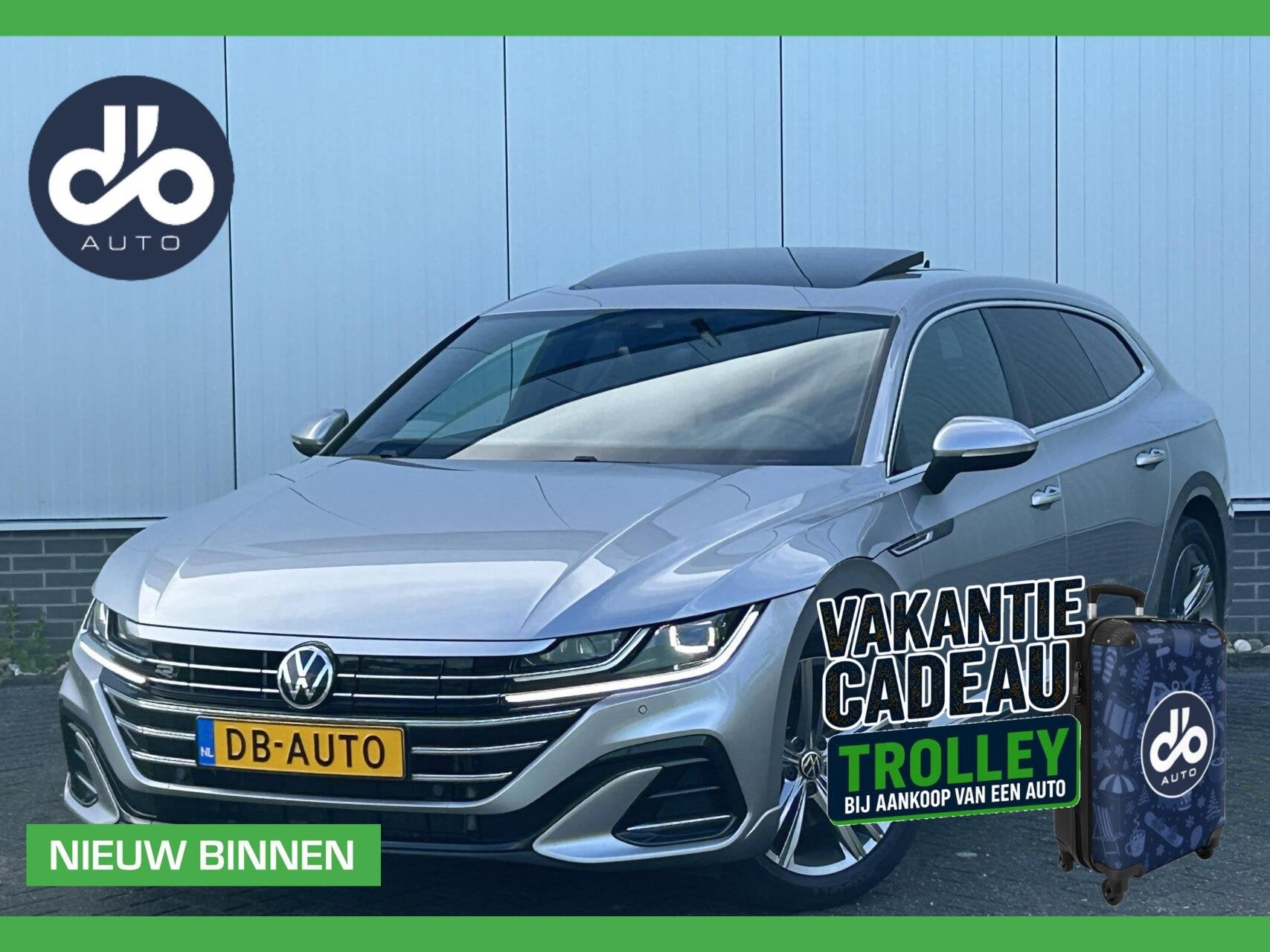 Volkswagen Arteon Shooting Brake 1.4 TSI eHybrid R-Line Busi, Auto's, Arteon, Gebruikt, Zwart, Hybride Elektrisch/Benzine